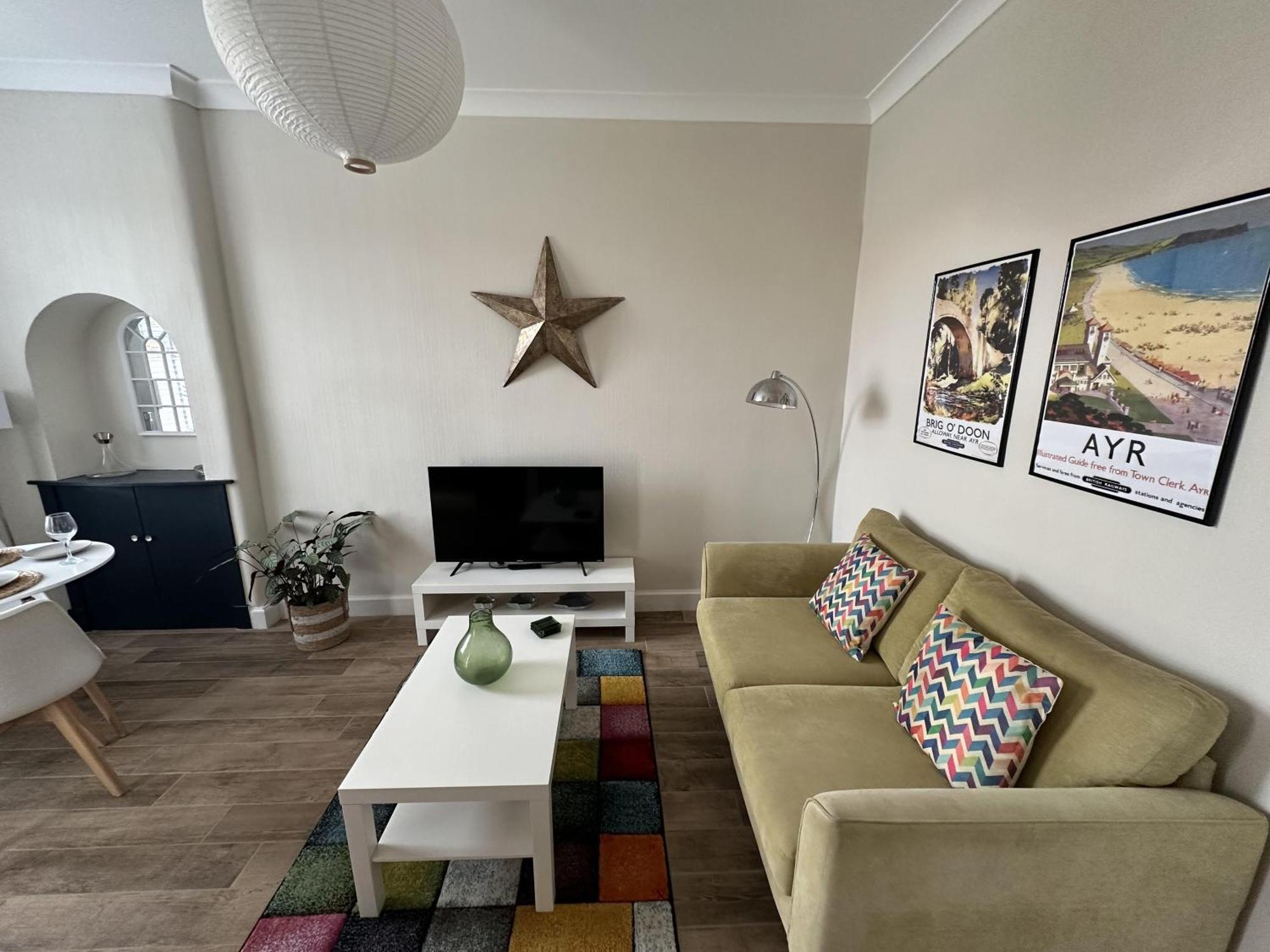 Prestwick Kingb Petsok Freep Wifi Tv Apartment Bagian luar foto